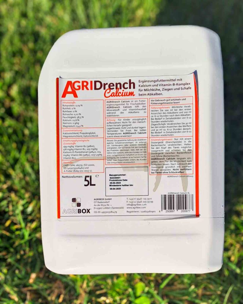 Agri Drench Calcium Stalderagri Produktbild